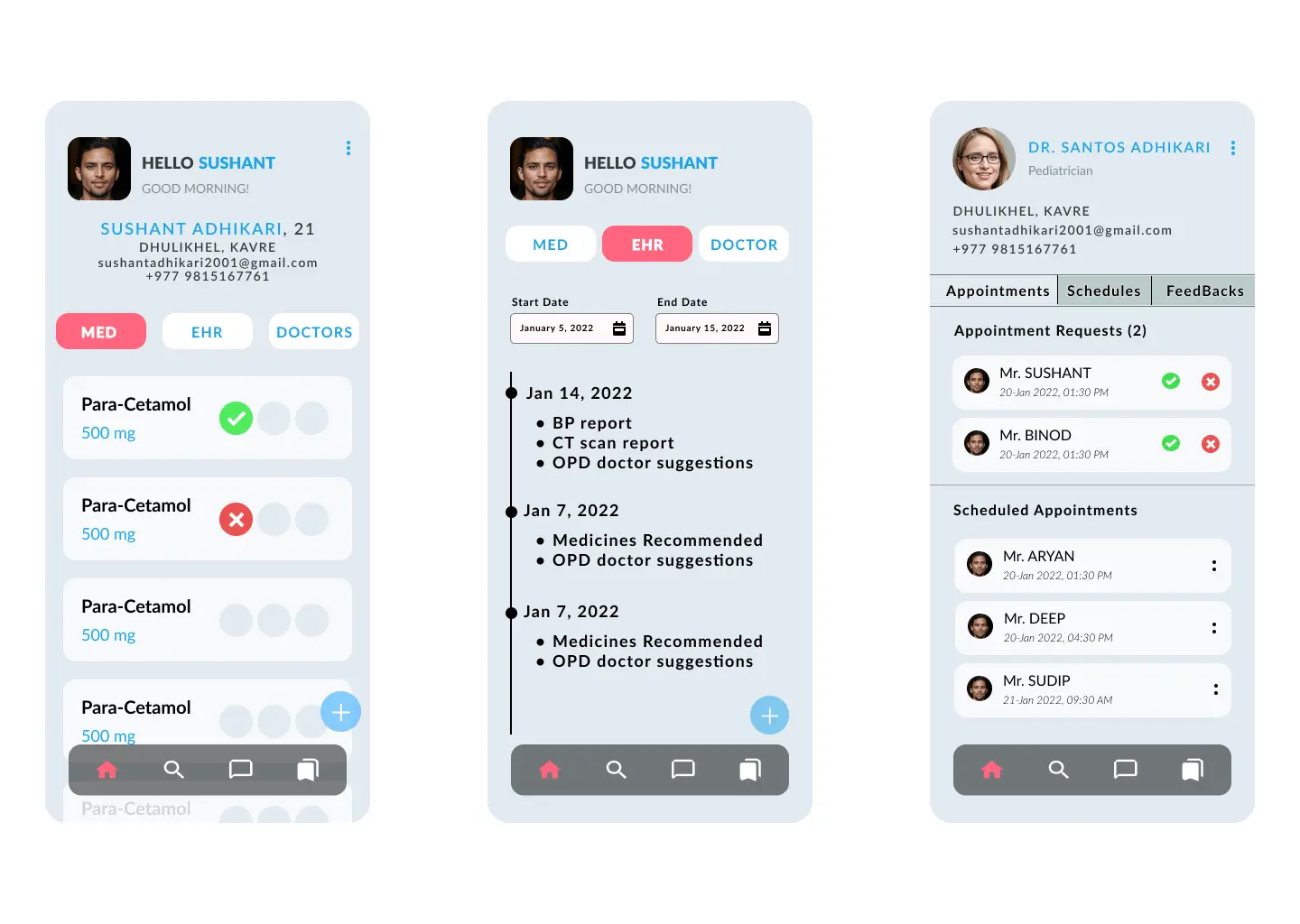 Aveksha | Digital healthcare application