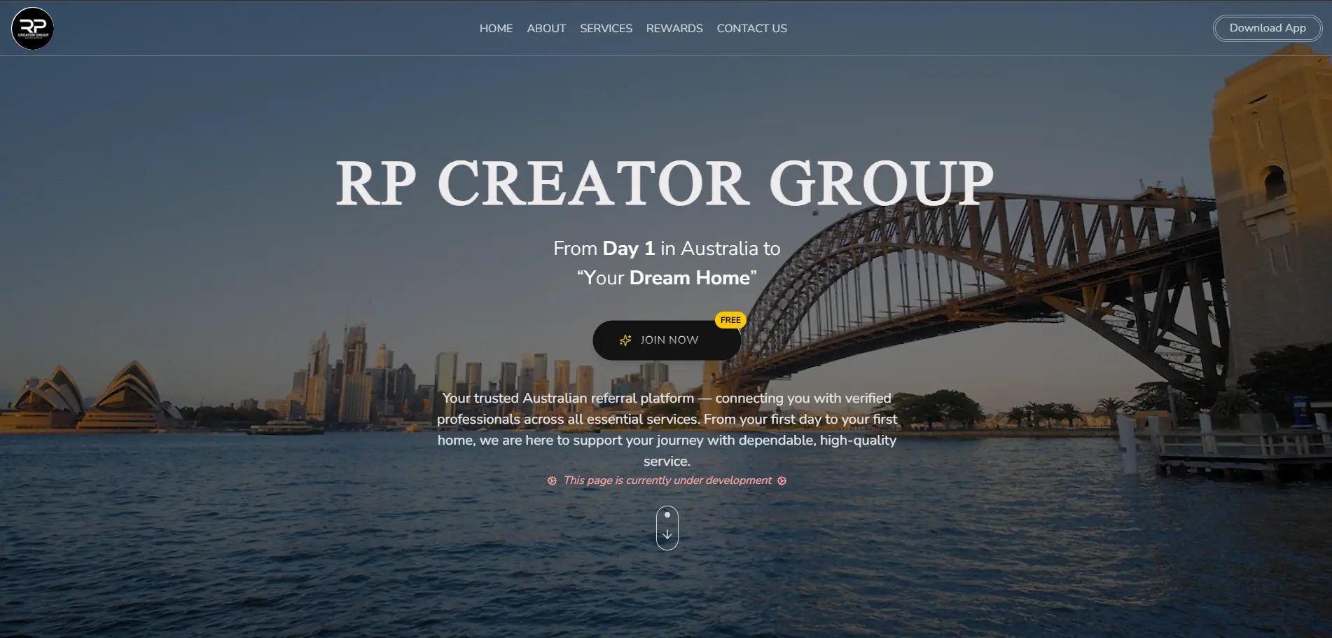 RP Creator Group | Brand Website